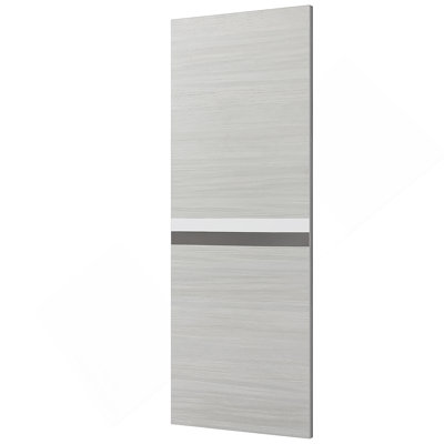 28 "x 84" Melamine Integrated Door Slab, No Assembly Required, Covered With 2mm Thick Melamine Protective Layer, Environmental-Friendly, Waterproof, Moisture-proof, Deformation Resistant