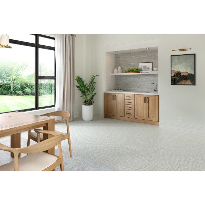 Structure de carrelage mural en marbre 6 po x 24 po