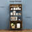 Rack With Power Outlet And Storage Shelves,Convenient For Your Home-1810506792