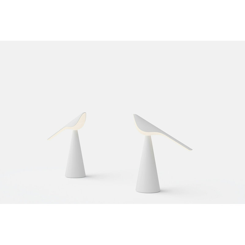 Tiki, T2 H300, Led with Battery, Matte White