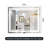 Jayce LED Vanity Mirror with Memory Function, 3 Color Temperatures & Dimmable Light, Anti-fog Tempered Glass ETL Listed Mirror-379306765