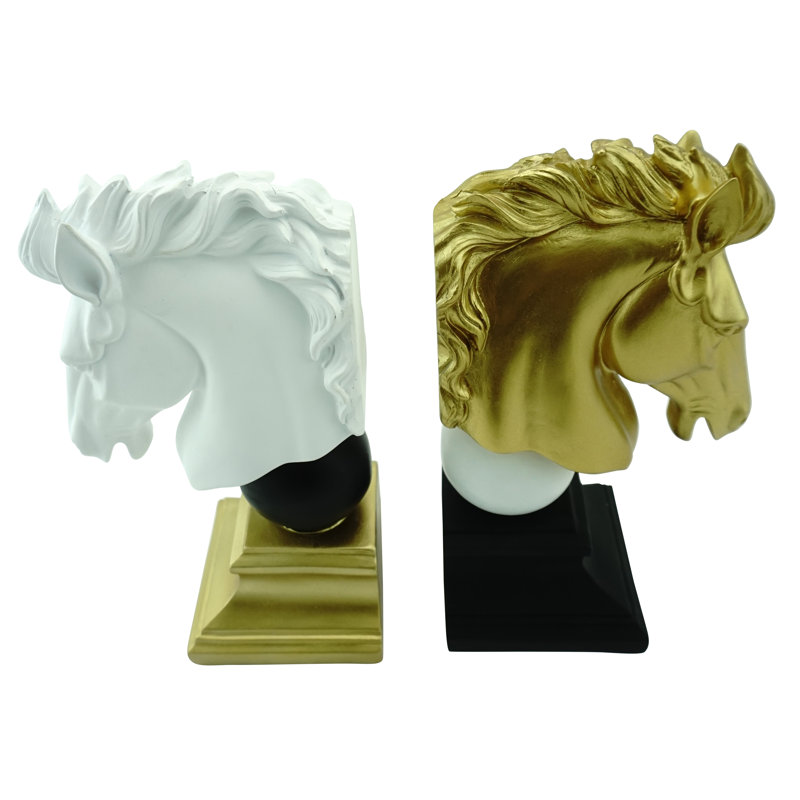 Resin Non-Skid Bookends