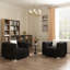 Chaise d'appoint rembourrée en velours 35,4 po Clifford-107634879-107634880