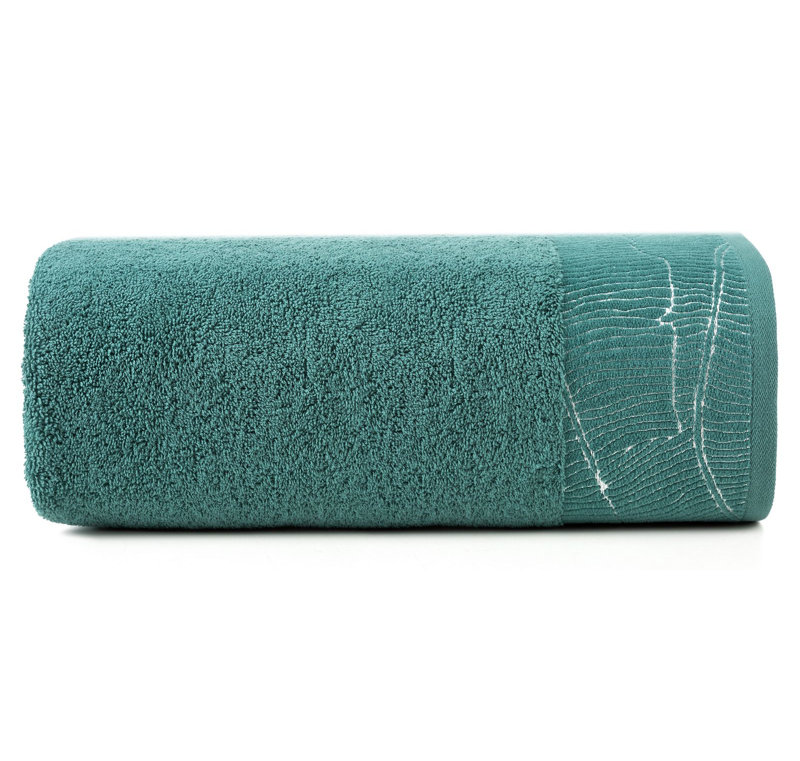 Hyozo Midweight Jacquard Hand Towel, Turquoise