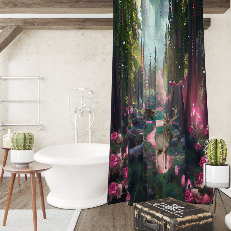 Shower Curtain, 72" H x 70" W
