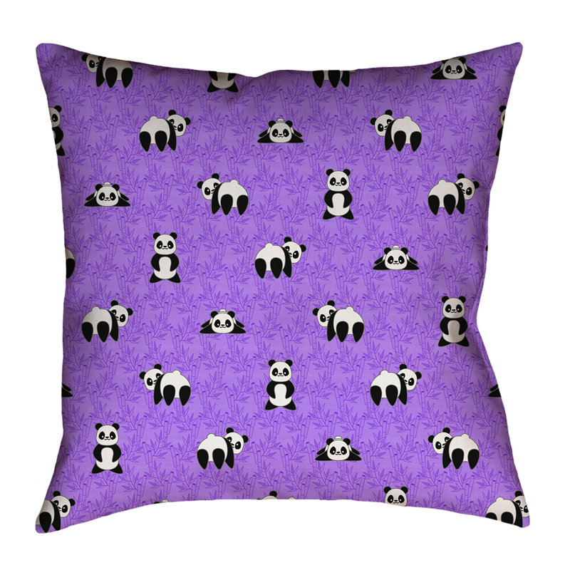 Coussin Katelyn Elizabeth, 18 po x 18 po, Mauve