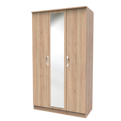 Bhodhini Triple Mirror Wardrobe