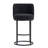 2-piece Linen-upholstered Bar Stools With Backrest For Kitchen Island-269811462