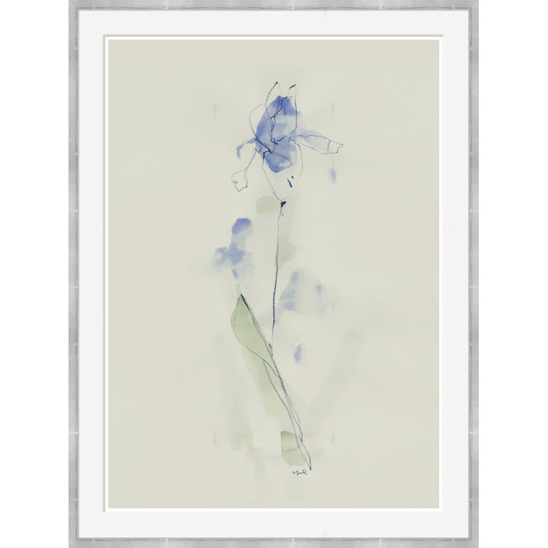 «Iris» par Yuki Osada - peinture à cadre unique