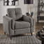 Fauteuil capitonné de 39 po de largeur