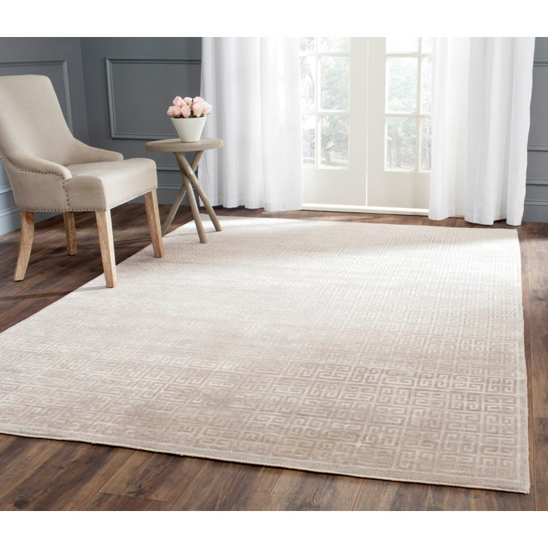Zolder Hand-Knotted Wool Taupe Rug