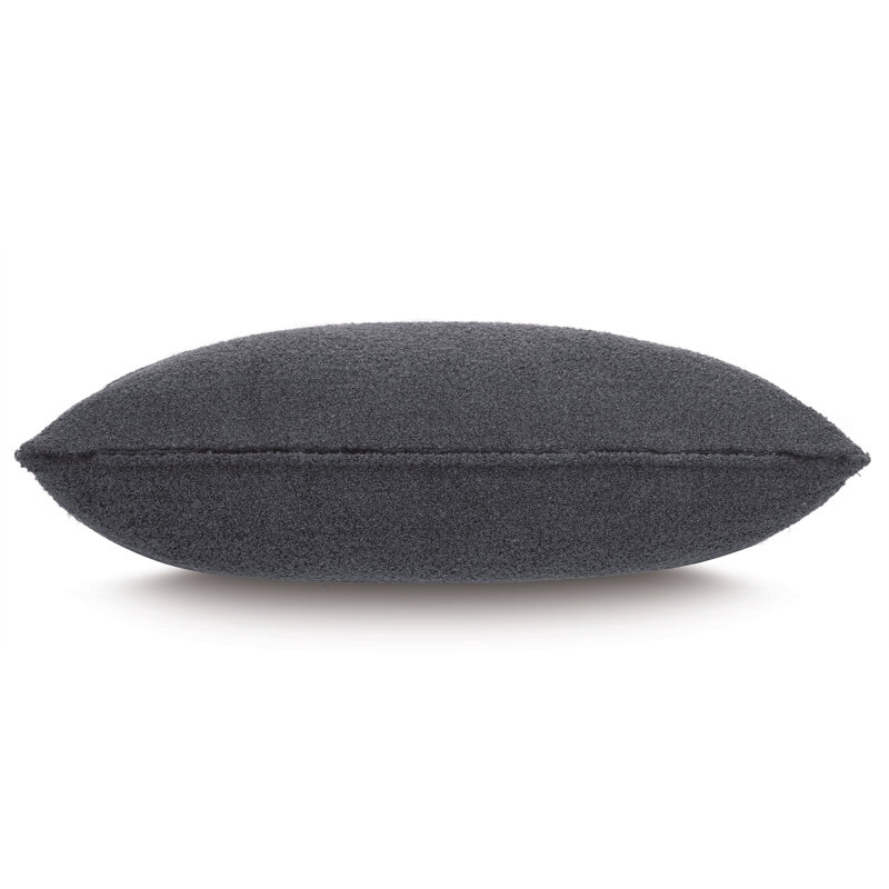 Lobos Lumbar Pillow Cover & Insert, Slate