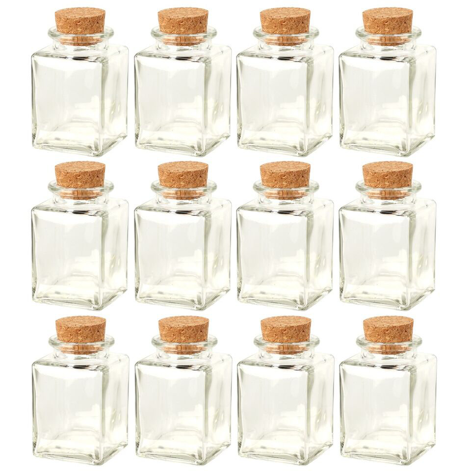 Glass Jar - Set of 12