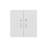 2-Door Wall Cabinet with Adjustable Shelf-1293771997