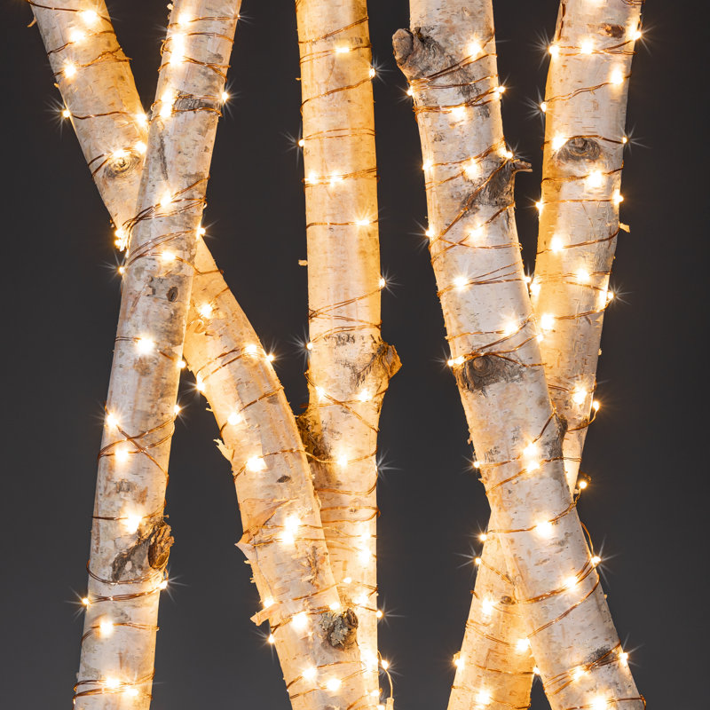Battery Operated Warm White Micro Light String On Copper Wire
