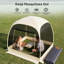 Tente escamotable pliable avec filet Pop Up