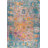 Lathan Bohemian FLAIR Boho Vintage Medallion Cream/Navy Rug-1443811693
