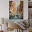 Art mural en bois canyon, impression de paysage désertique - Canyon Endless Journey IX-900755977