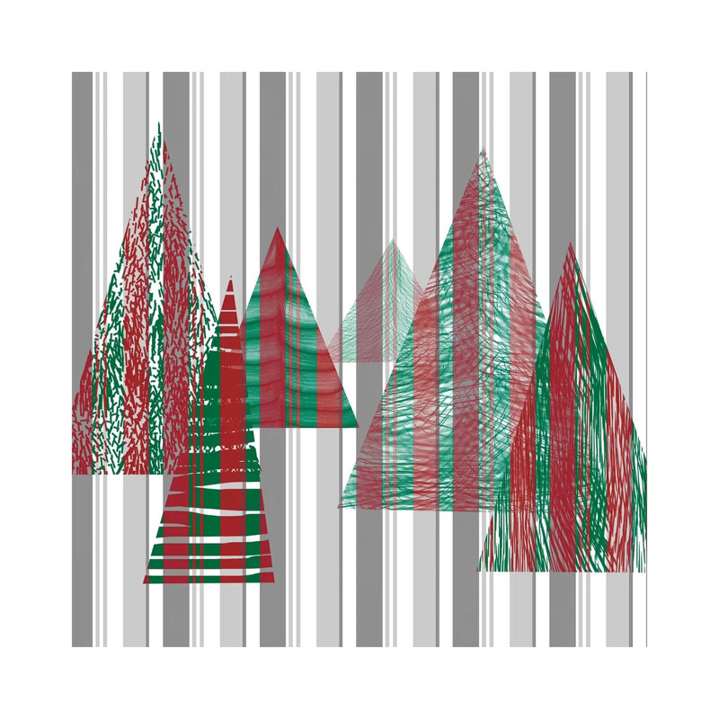 Oh Christmas Tree II by Sharon Chandler - Wrapped Canvas Print, 30.48 cm H x 30.48 cm W