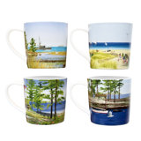 Caskata X Felix Doolittle By The Sea Mugs Set Of 4