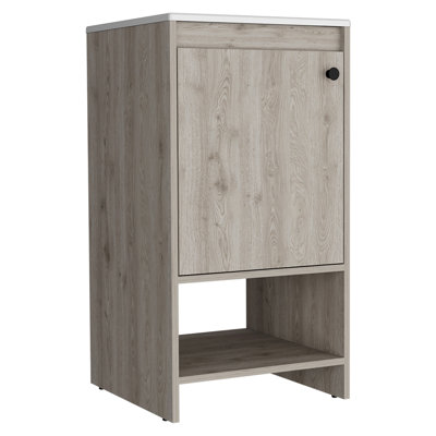 1-Shelf Freestanding Vanity Cabinet