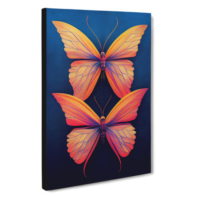 Superb Butterflies - Wrapped Canvas Print