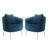 Chrystina 28.74'' Wide Tufted Velvet arm chair-1547535617