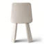 Chaises d'appoint modernes rembourrées avec silhouette incurvée-1769292952