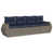 Coussin bleu marine / structure grise est en rupture de stock sélectionné