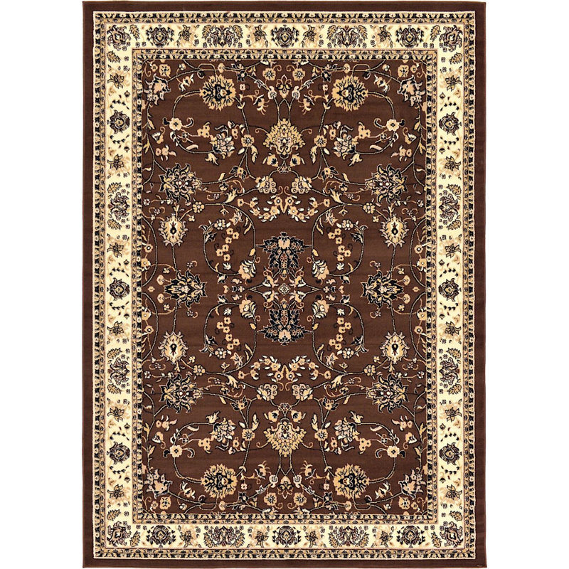Zayandeh Oriental Indoor Rug, Rectangle 7' x 10'