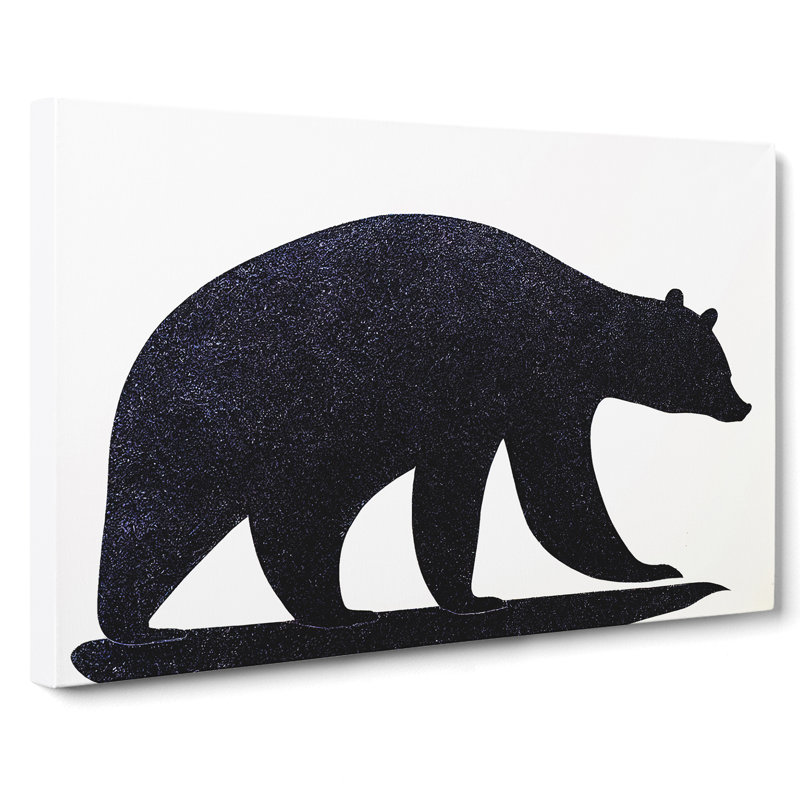 Astonishing Bear - Wrapped Canvas, 50cm H x 76cm W x 3cm D