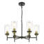 6 - Light Satin Black Pendant