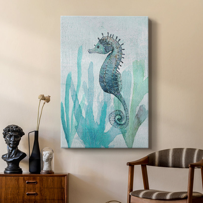 Hippocampe II - galerie Cavas sur mesure, H 12 po x l 8 po