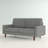 70" Square Arm Settee-1533496323