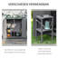 Haslet Solid Wood Garden Shed-1298903048