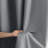 Outdoor Curtain Grommet Top, Waterproof Black Out Thermal Insulated Outdoor Bedroom Livingroom Curtains, Effective Sun and Privacy Protection Curtain, for Balcony Terrace Pergola Indoor, Single Panel, 100" W x 108" L Gray-1054156367-1054195087