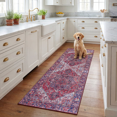 Dewalt Performance Machine Washable Oriental Rug