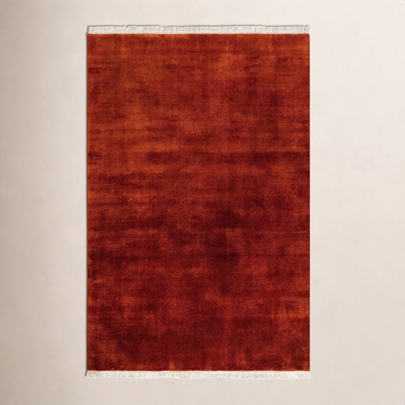 Clio Hand-Woven Gray Wool Rug, Square 10'