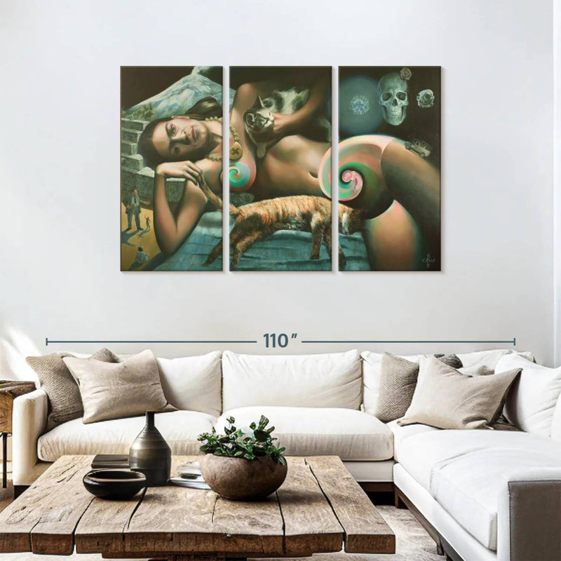 Leisha Frida Kahlo 2020, H 48 po x l 74 po