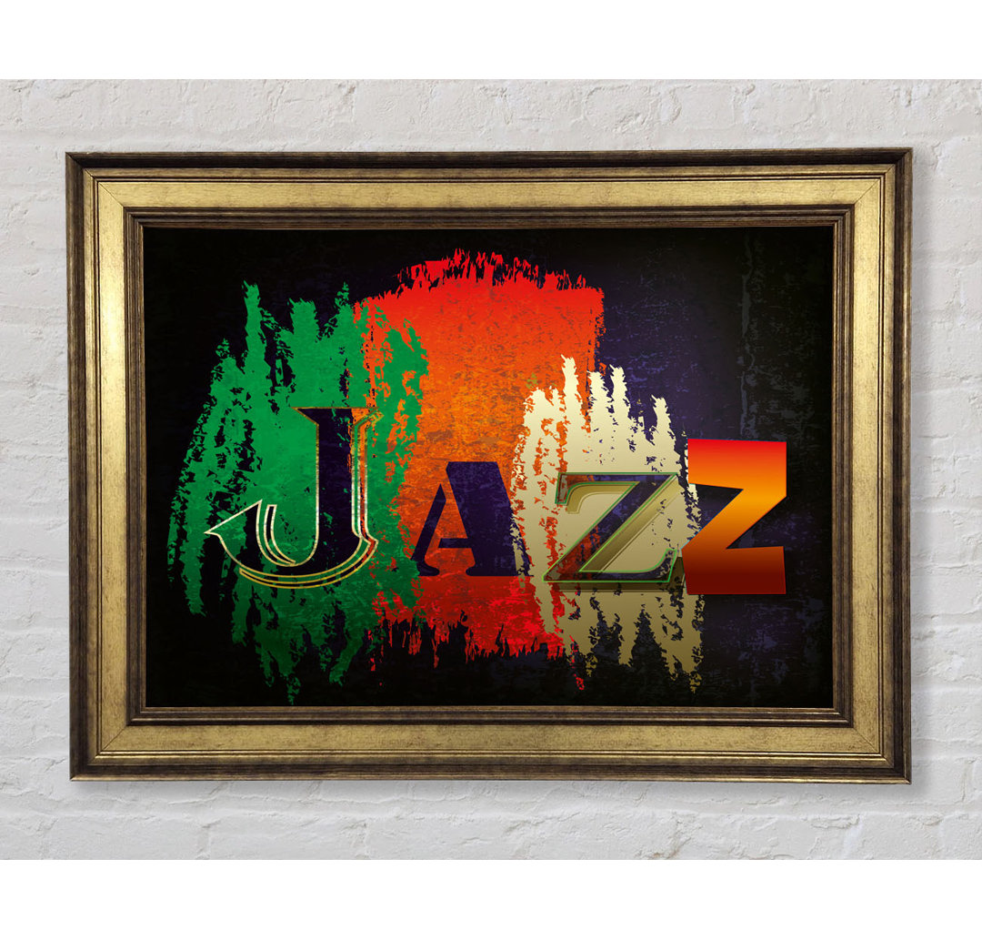 Jazz 1 - Einzelne Bilderrahmen Kunstdrucke