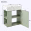 Meuble-lavabo flottant moderne avec lavabo en céramique