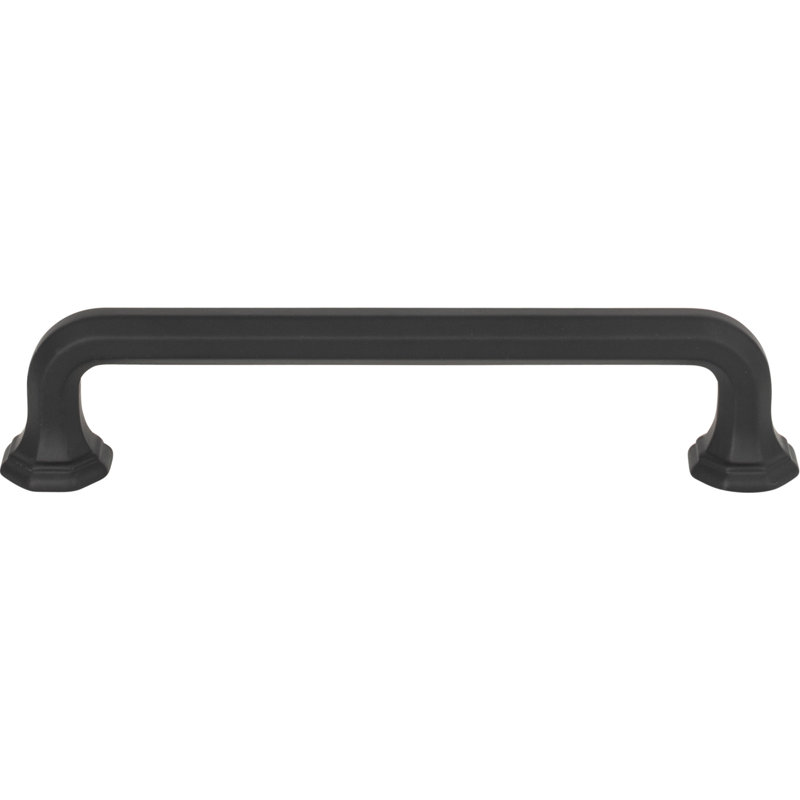 Elizabeth 6 5/16" Center to Center Bar Pull, 5 1/16", Matte Black