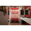 Porte de douche à charnière sans cadre DreamLine Unidoor Plus de l 48,5 à 49 po x H 72 po-122534137-121735858