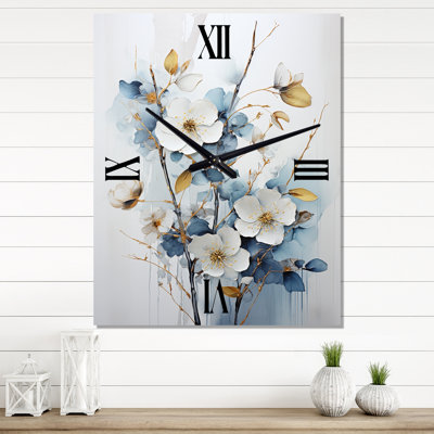 Daise - Dogwood Wall Clock