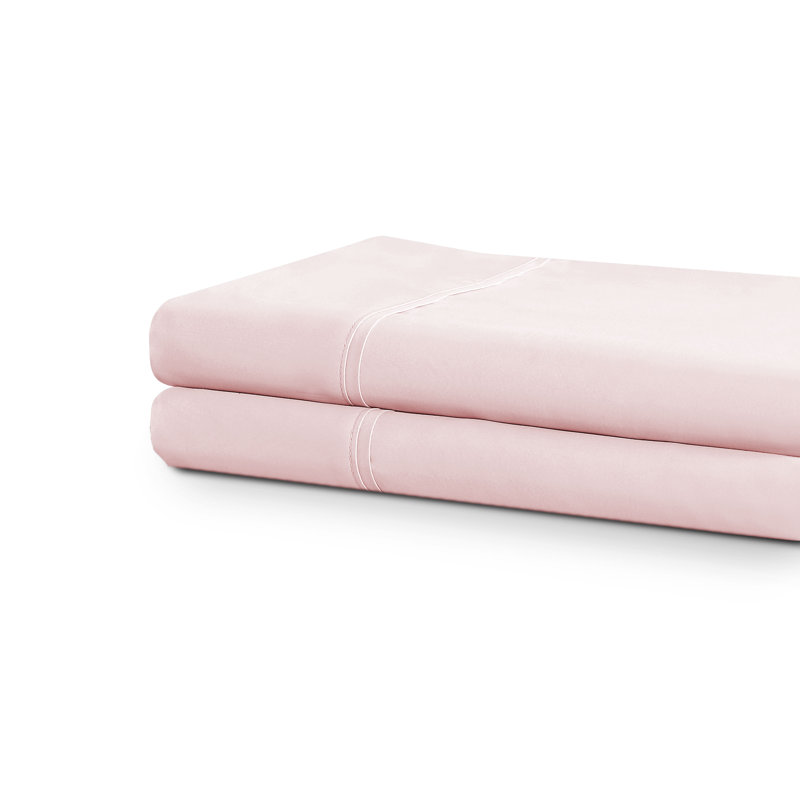 Taie d'oreiller en microfibre Wayfair Basics® 1800 Series, Très grand, Rougir