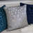 Damask Velvet Throw Pillow-913281911