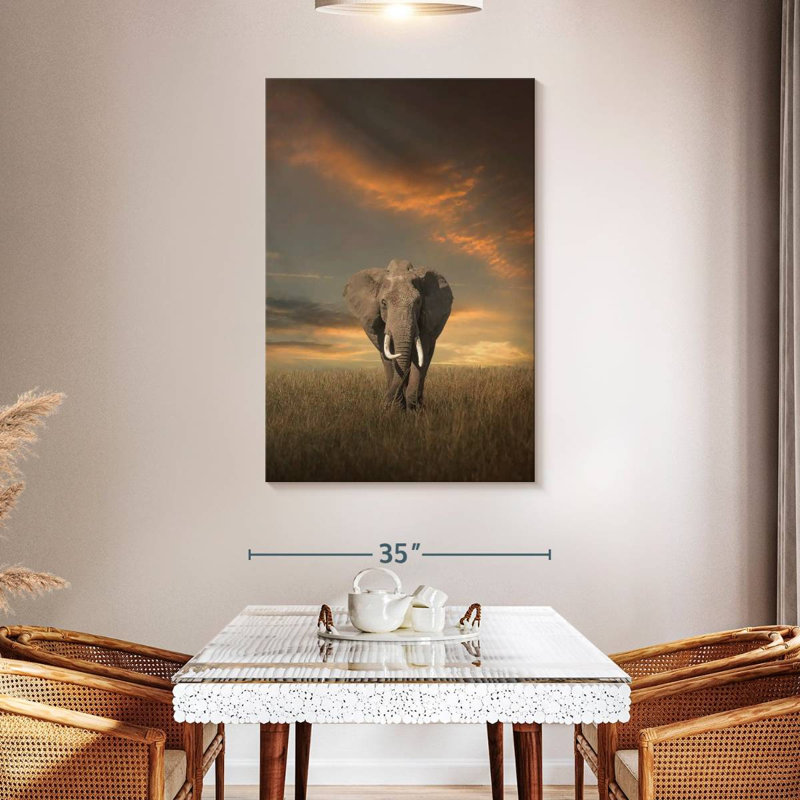 Brampt Savanna Mammoth, 48" H x 32" W