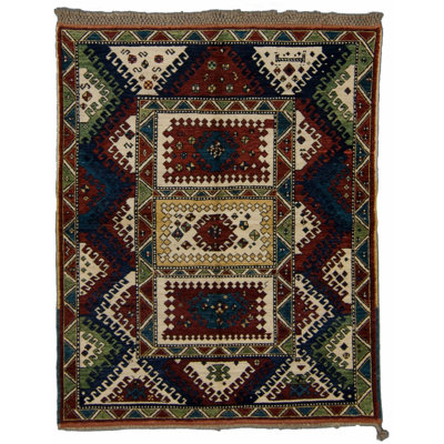 Bordjalu Hand Woven Wool Area Rug