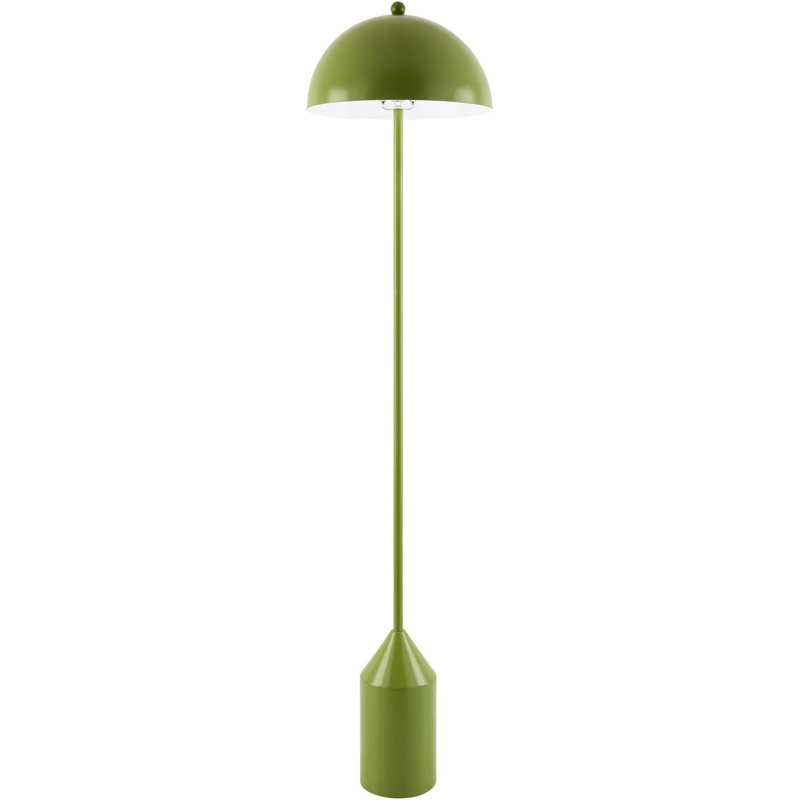 Lampe sur pied 59 po Jemma, Vert gazon, Vert gazon