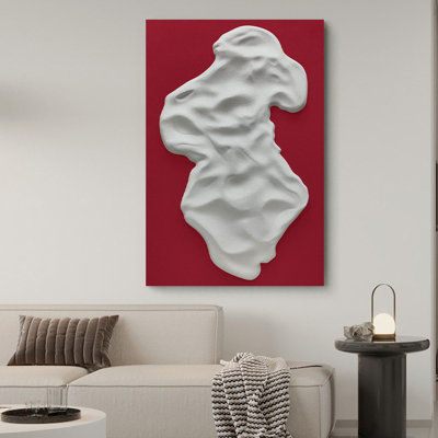 Creative three-dimensional relief art wall decor